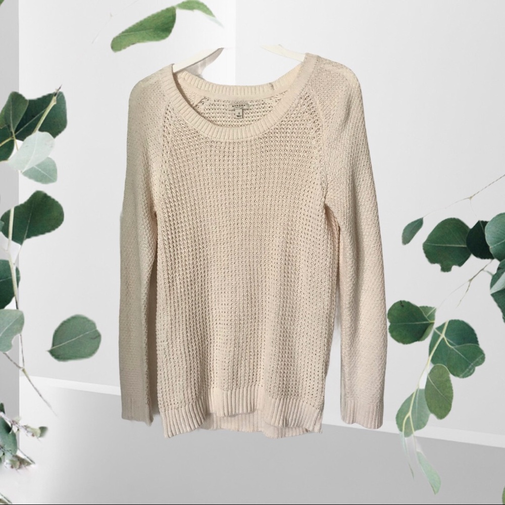 Cream sweater